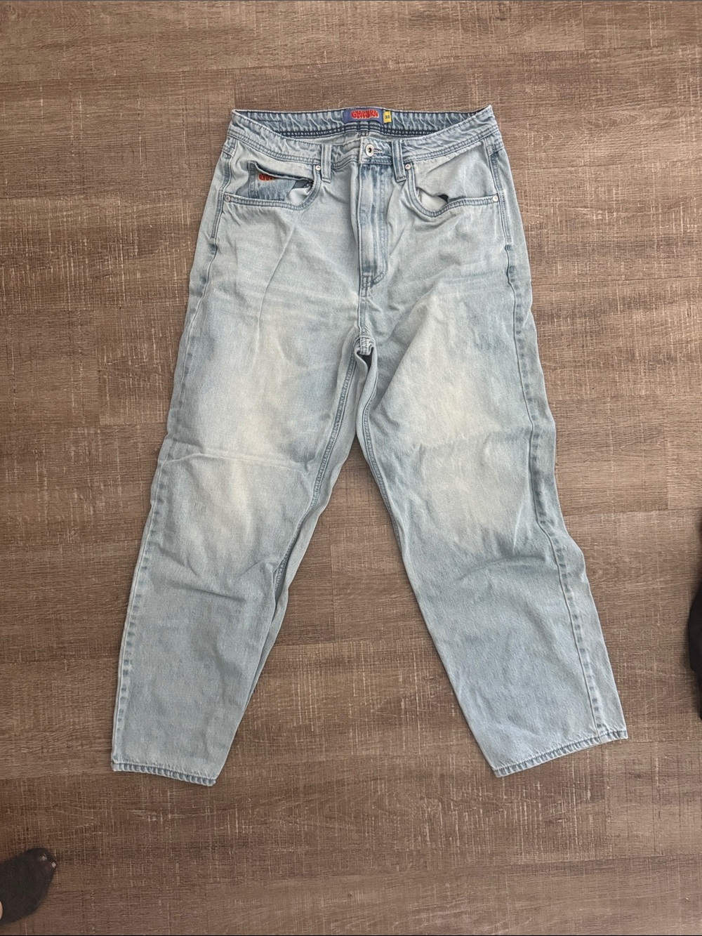 Empyre Light Blue Relaxed Fit Men’s Jeans
